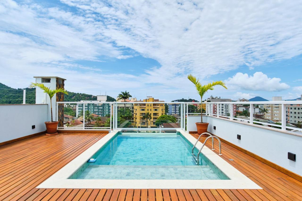 Orla Ubatuba 300 Metros - Ar Condicionado, Varanda Gourmet Экстерьер фото