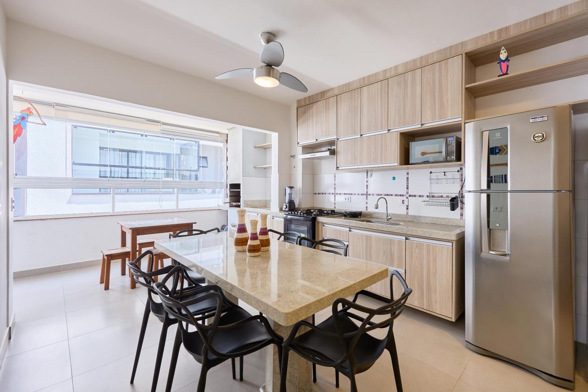 Orla Ubatuba 300 Metros - Ar Condicionado, Varanda Gourmet Экстерьер фото